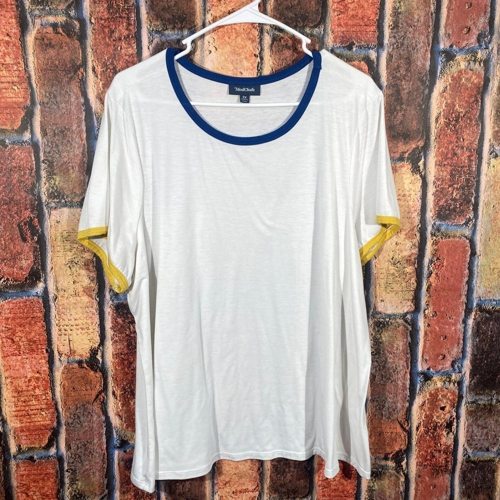 ModCloth retro color light weight tee shirt size 3x